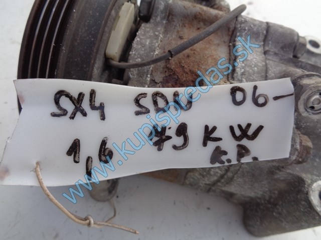 kompresor klimatizácie na suzuki sx4, 1,6i, 95201-63JAI